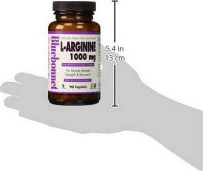 BlueBonnet L-Arginine 1000 mg Capsules, 90 Count