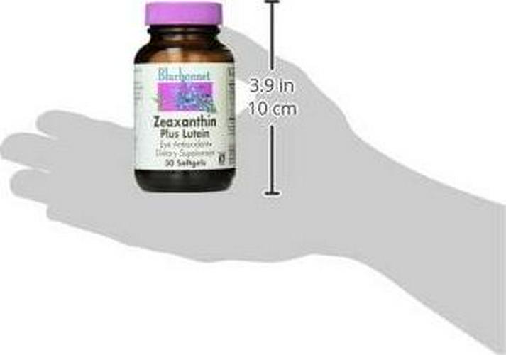 BlueBonnet Zeaxanthin Plus Lutein Softgels, 30 Count