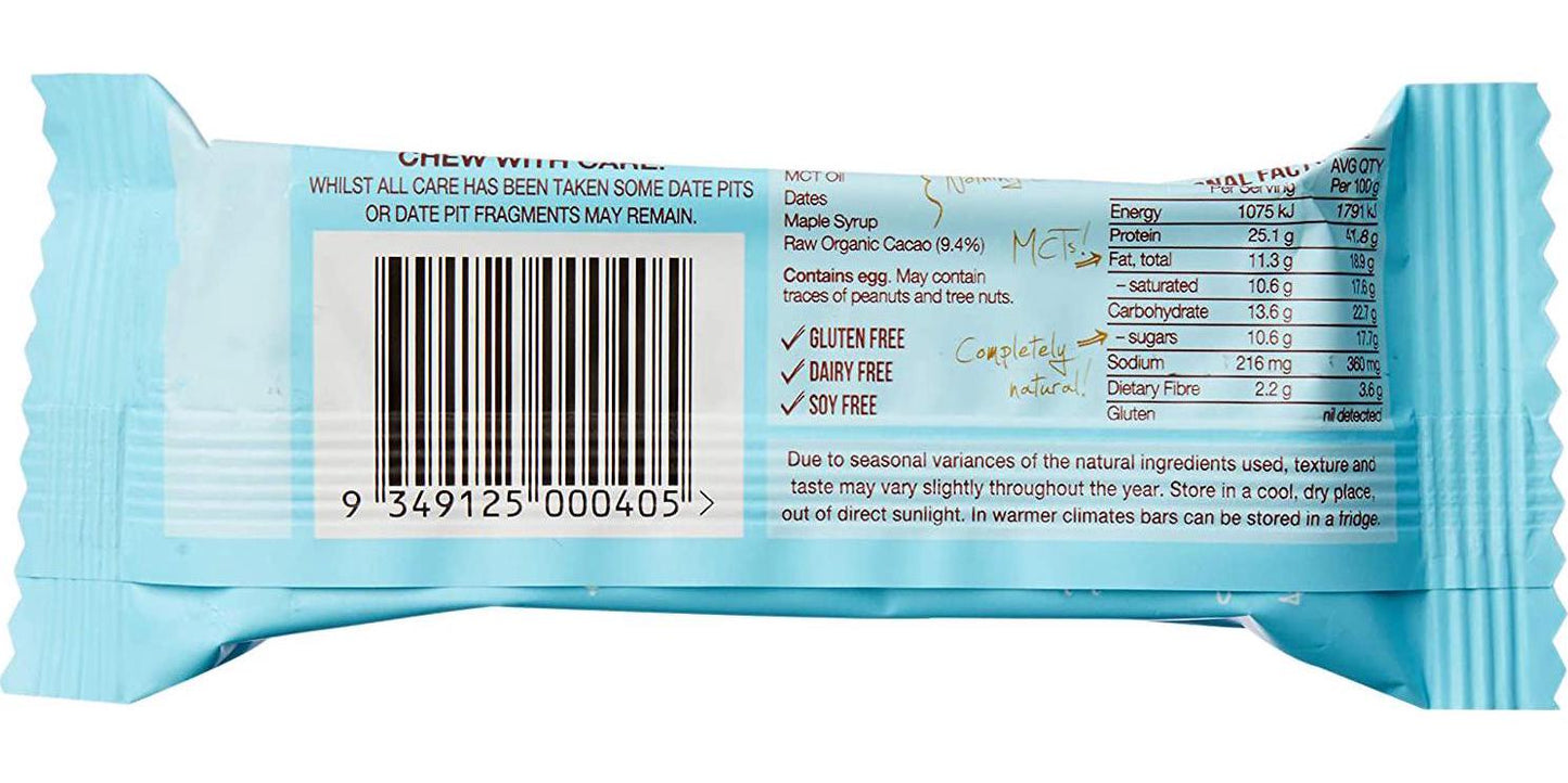 Blue Dinosaur Chocolate Protein Bar, 12 x 60 Grams