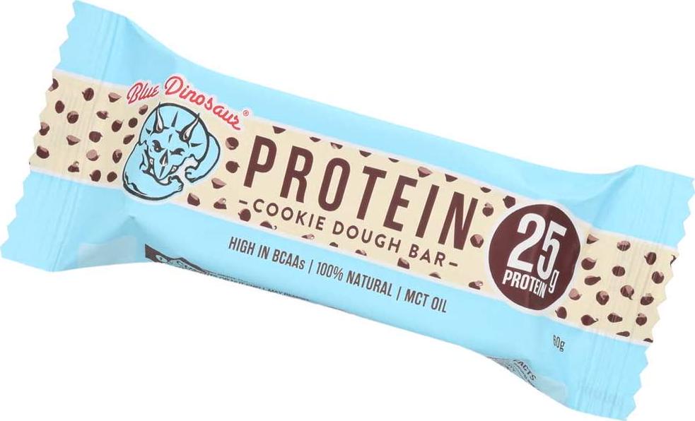 Blue Dinosaur Protein Cookie Dough Bars 12 x 60 g