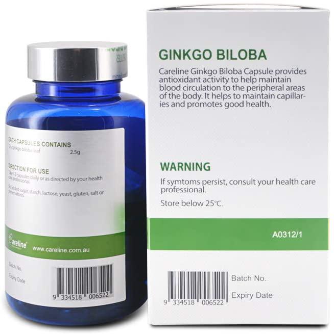 Blue Summit Blue Summit 2500mg Ginkgo Biloba Capsules, 60 count, Pack of 1
