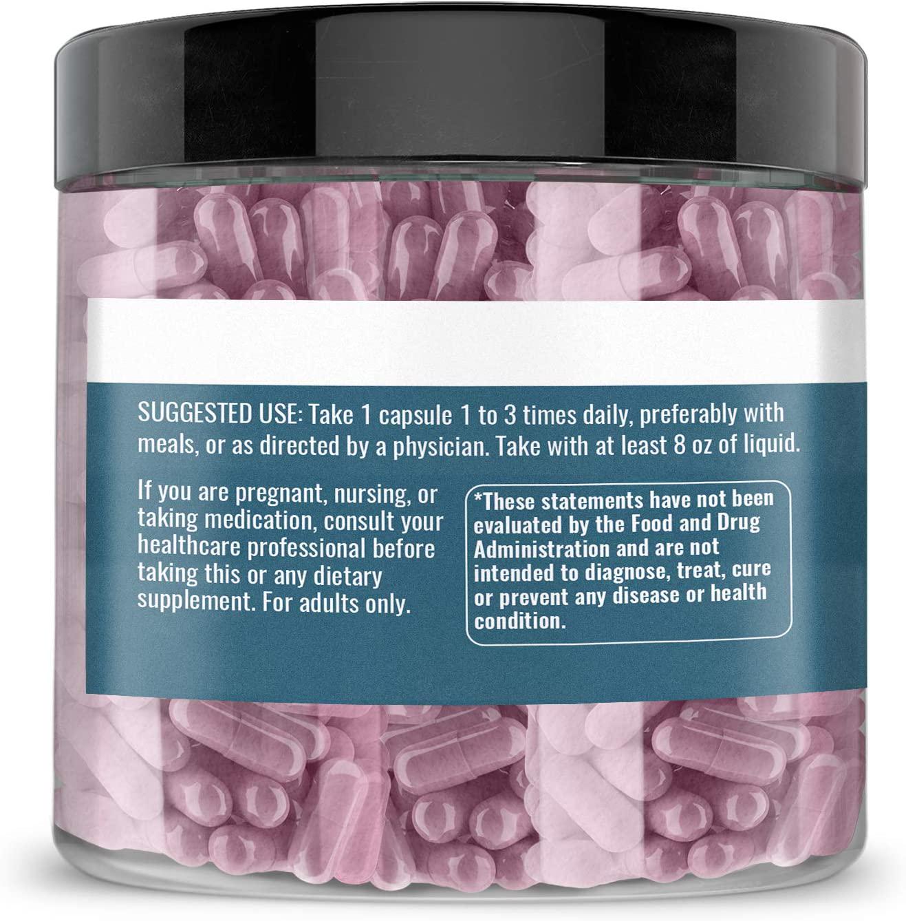 Blueberry 10:1 Extract, 200 Capsules, 500 mg Serving, Naturally Sourced, Non-GMO, Gluten-Free, Potent, No Filler or Additives, Lab-Tested for Purity, Made in USA, Satisfaction Guaranteed