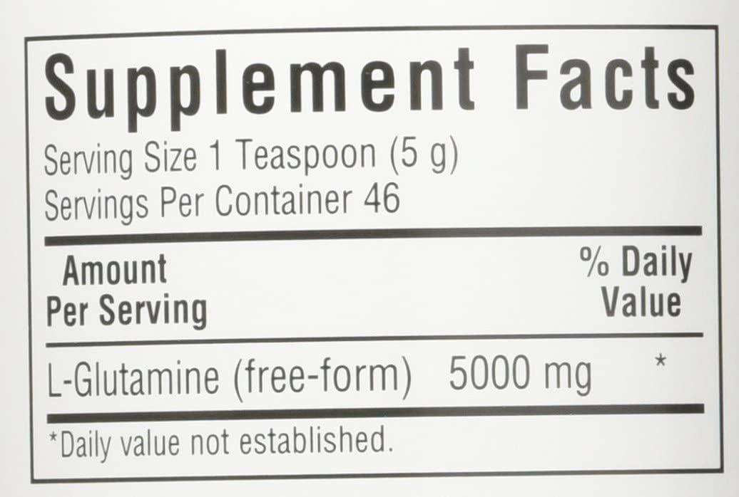 Bluebonnet Nutrition L-glutamine Powder, 8 Ounce