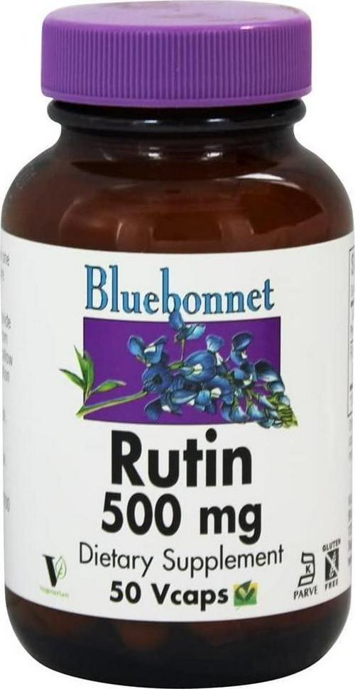 Bluebonnet Nutrition Rutin 500 mg 50 Veggie Caps