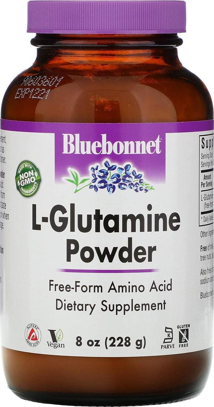Bluebonnet Nutrition L-glutamine Powder, 8 Ounce