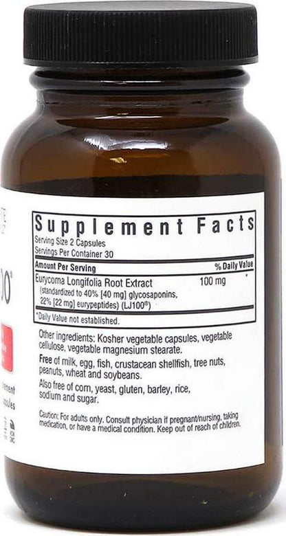 Bluebonnet Nutrition Intimate Essentials LJ100, Soy-Free, Gluten-Free, Non-GMO, Dairy-Free, Kosher Certified, Vegan, 60 Capsules, 30 Servings