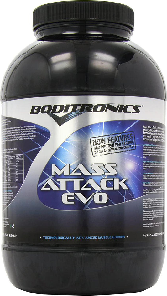 Boditronics Mass Attack Evo Strawberry Powder 2.5kg