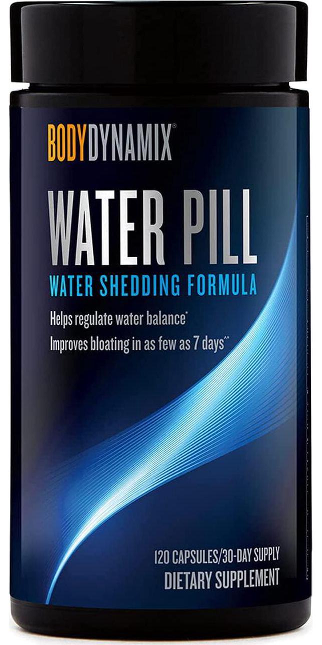 BodyDynamix Water Pill, 120 Capsules, Helps Regulate Water Balance