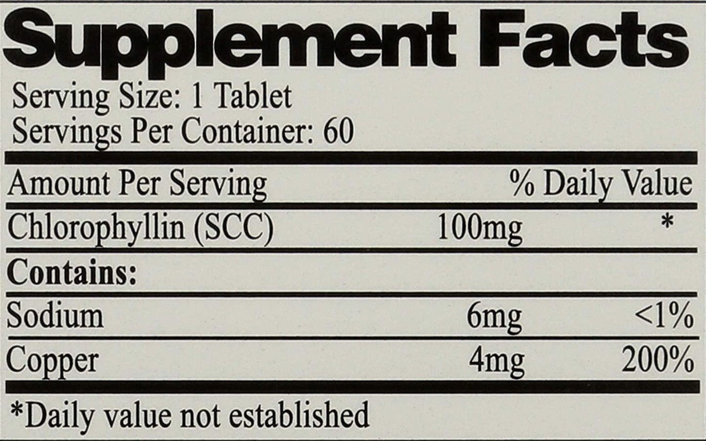 BodyMint, 60 Count Bottle