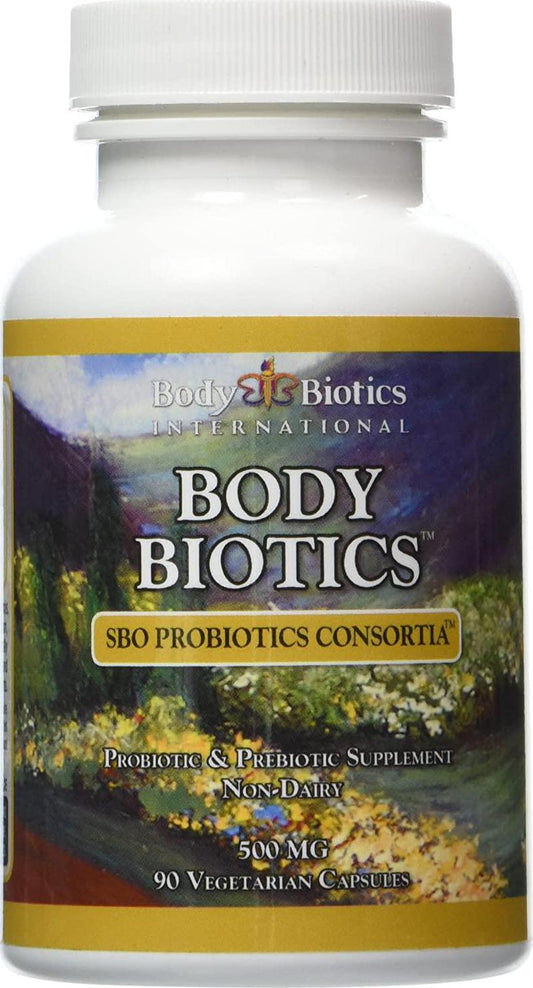 Body Biotics Bio-Identical SBO Probiotics Consortia, Probiotic and Prebiotic Supplement, Non-Dairy, 90 Capsules
