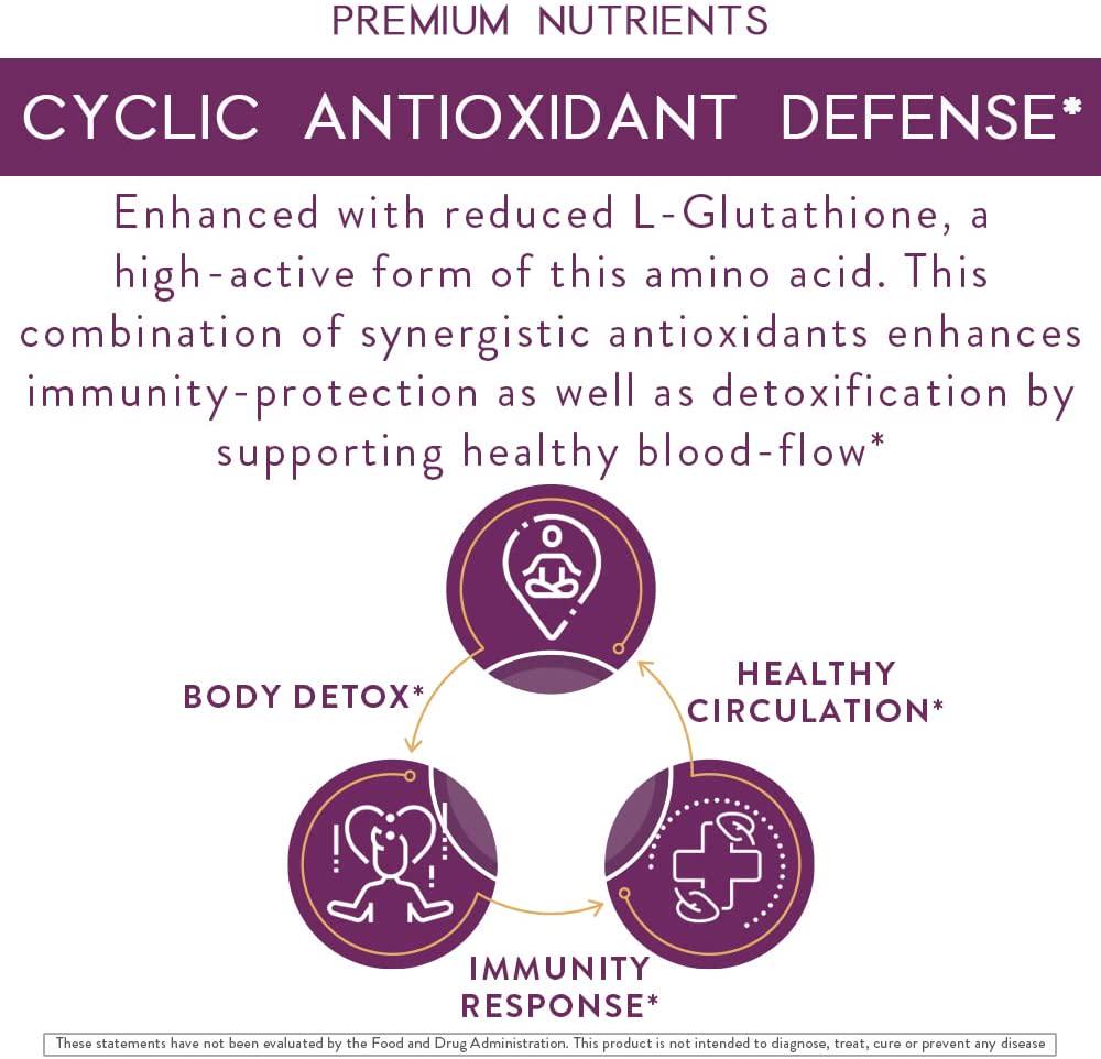 Body Kitchen - Mega Quercetin 1000mg with L-Glutathione, Complete Respiratory Support, Promotes NAC Production, Supports Immune, Cardiovascular Health and Detox, Non-GMO, Veggie Caps, 3 Pack