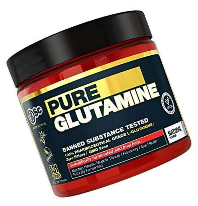 Body Science Pure Micronised L-Glutamine 250 G