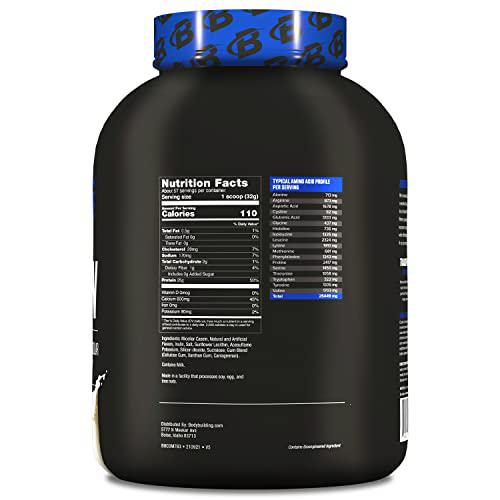 Bodybuilding Signature Casein Protein Powder | Vanilla Slow Release Micellar Casein | Rich in Amino Acid | 4lbs, 55 Servings