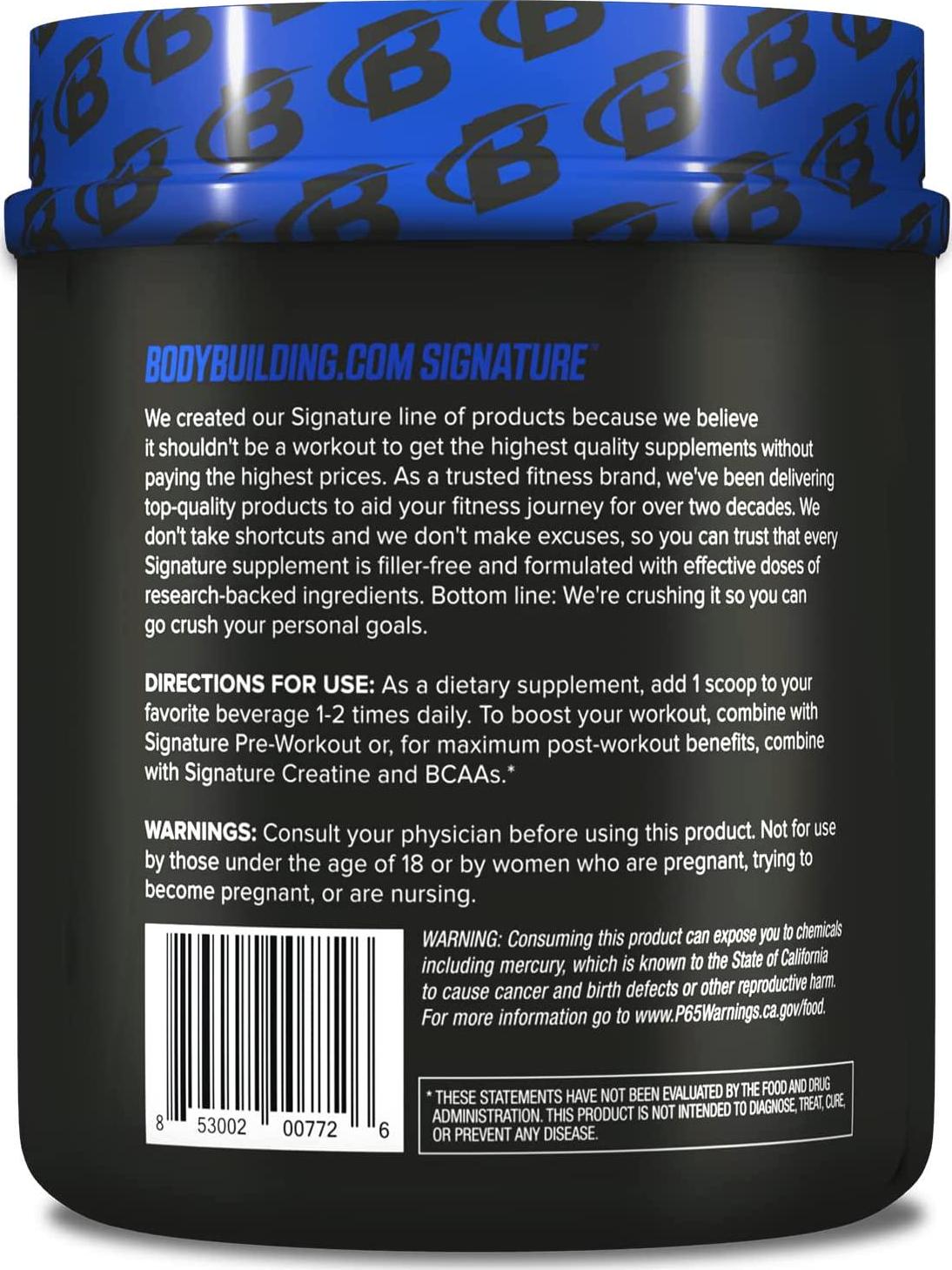 Bodybuilding Signature Citrulline Powder | L-Citrulline Supplement | Energy Blood Muscle Booster | Gluten Free | 200 Grams