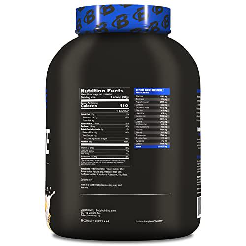 Bodybuilding.com Signature Signature 100% Whey Isolate | Hydrolyzed Whey Protein Isolate | Aid Recovery and Build Muscle | 5 Lbs. Chocolate