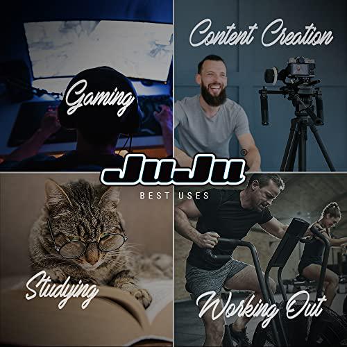 Bomber Pop Tub - Juju Professional Grade Gaming Energy Drink Mix  -  Healthy Supplement Increases Focus, Energy, Reaction time, Eye Health. Natural Caffeine, nootropics, Vitamins. Sugar-Free, Keto.