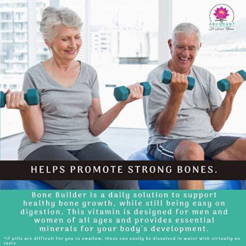 Bone Builder with Calcium; Magnesium; Boron, Silica, Vandadium, D3 and More to Help Ease and Strengthen Bones by Dr. Valerie Nelson