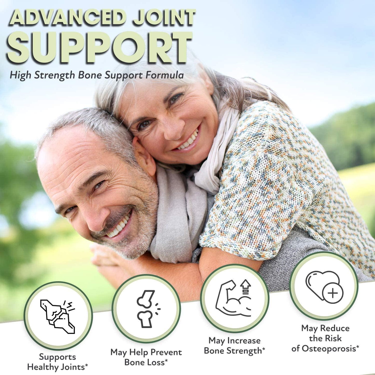 Bone Strength 1000mg Calcium Magnesium Zinc Potassium Supplement with Vitamins C, D3, K1 - Bone Vitamins for Men and Women - Best for Bone Support, Bone Growth and for Bone Health-90 Veg Tablets