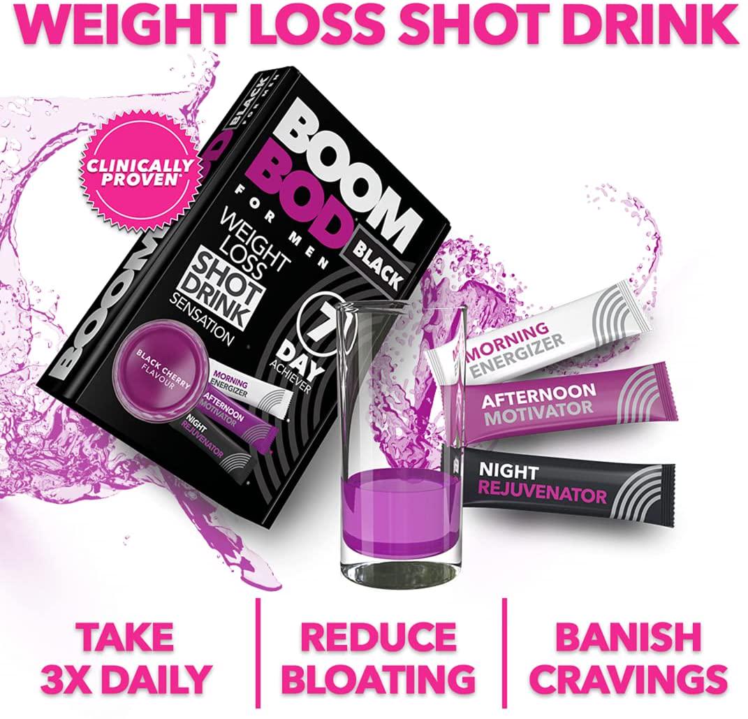 Boombod, Diet Shot Drink, 21 sachets