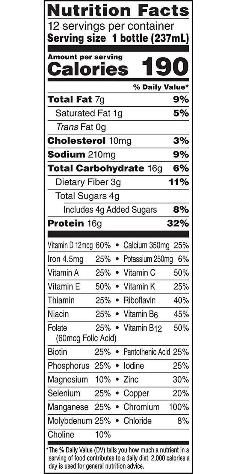 Boost Glucose Vanilla delight, 8oz , pack of 12