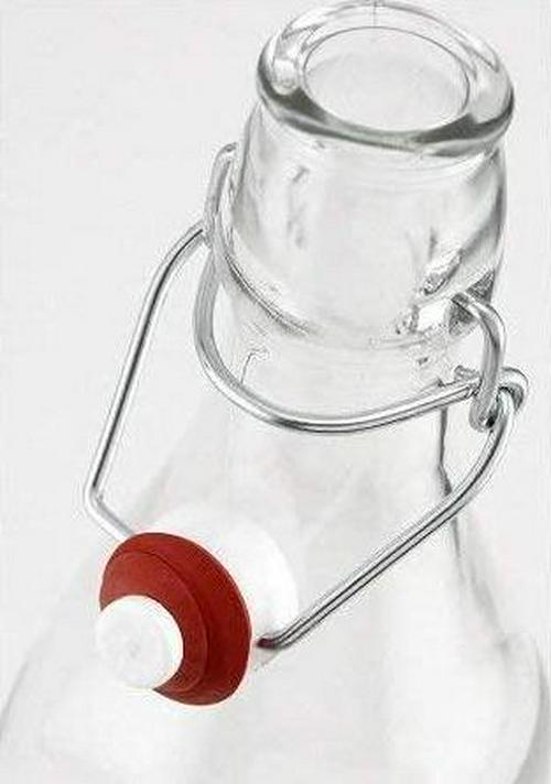 Bormioli Rocco Swing Top Square Glass .125 Liter (4.25 Ounce) Bottle