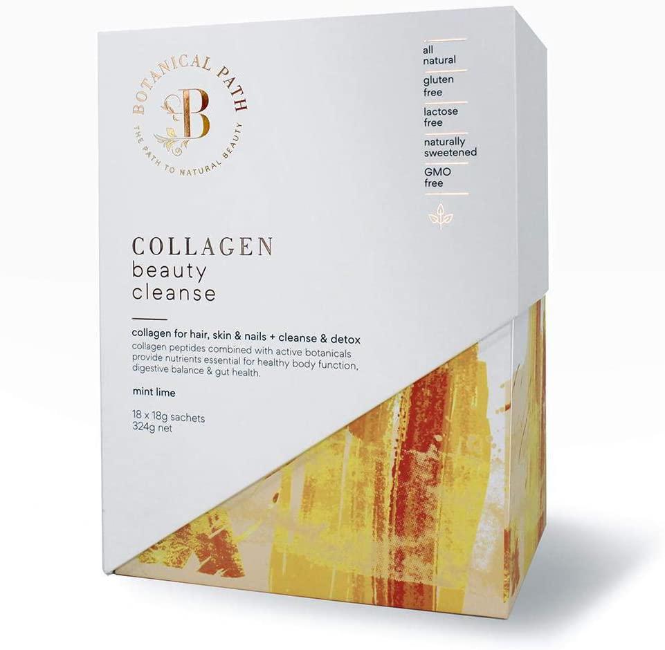 Botanical Path Collagen Beauty Cleanse - Mint Lime, Mint Lime, 324 grams