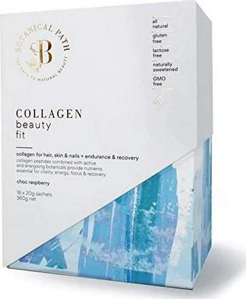 Botanical Path Collagen Beauty Fit - Choc Raspberry, Choc Raspberry, 360 grams