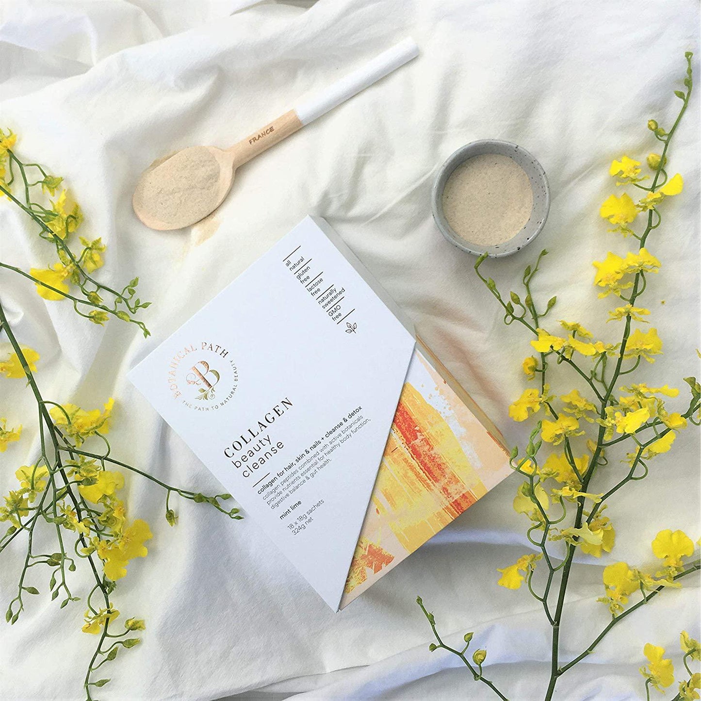 Botanical Path Collagen Beauty Cleanse - Mint Lime, Mint Lime, 324 grams