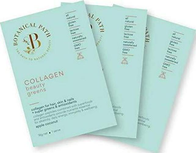 Botanical Path Collagen Beauty Greens - Apple Coconut, Apple Coconut, 324 grams