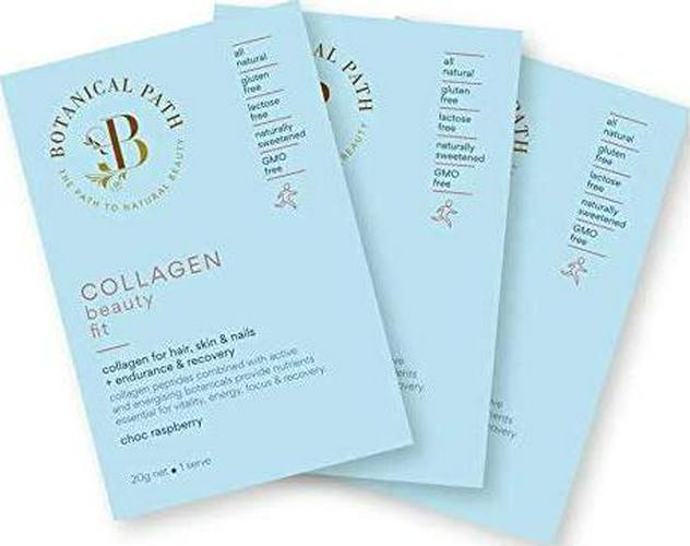 Botanical Path Collagen Beauty Fit - Choc Raspberry, Choc Raspberry, 360 grams