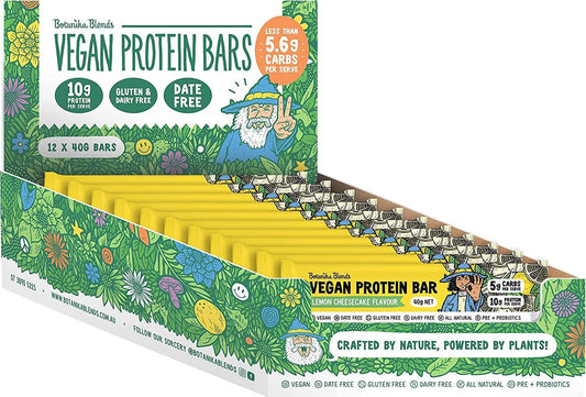 Botanika Blends Bars - Lemon Cheesecake CDU (12 x 40G)