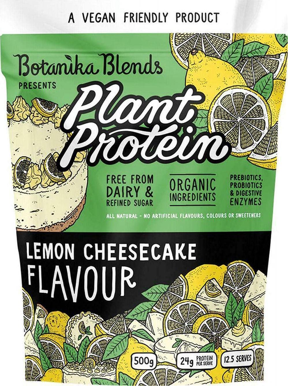 Botanika Blends Plant Protein Lemon Cheesecake, 500 Grams
