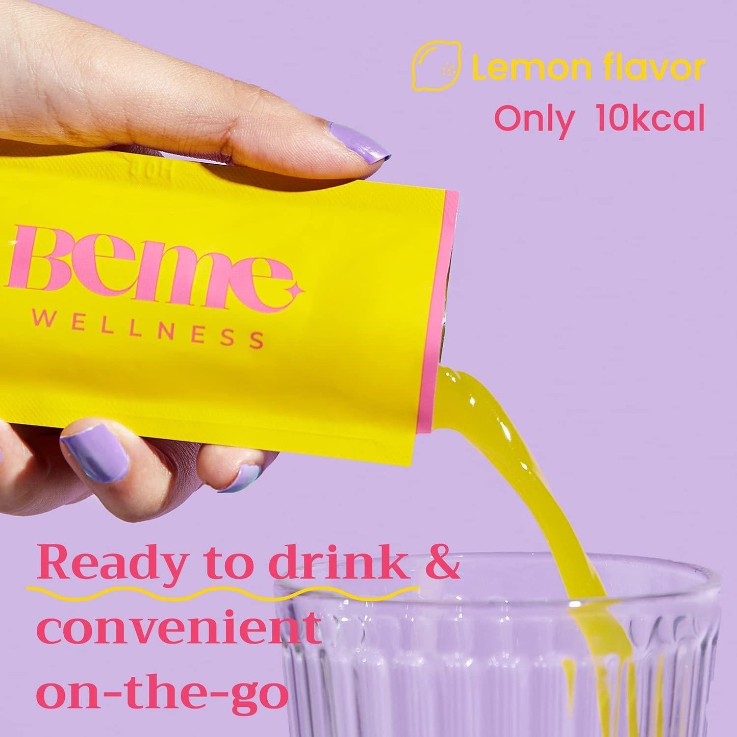 Brain Booster Liquid Supplement to Support Mental Wellness + Cognitive Function | BeSharp with Patented Grape Blueberry Extract + Phosphatidylserine + Turmeric + Black Pepper + Omega3 DHA Algal Oil