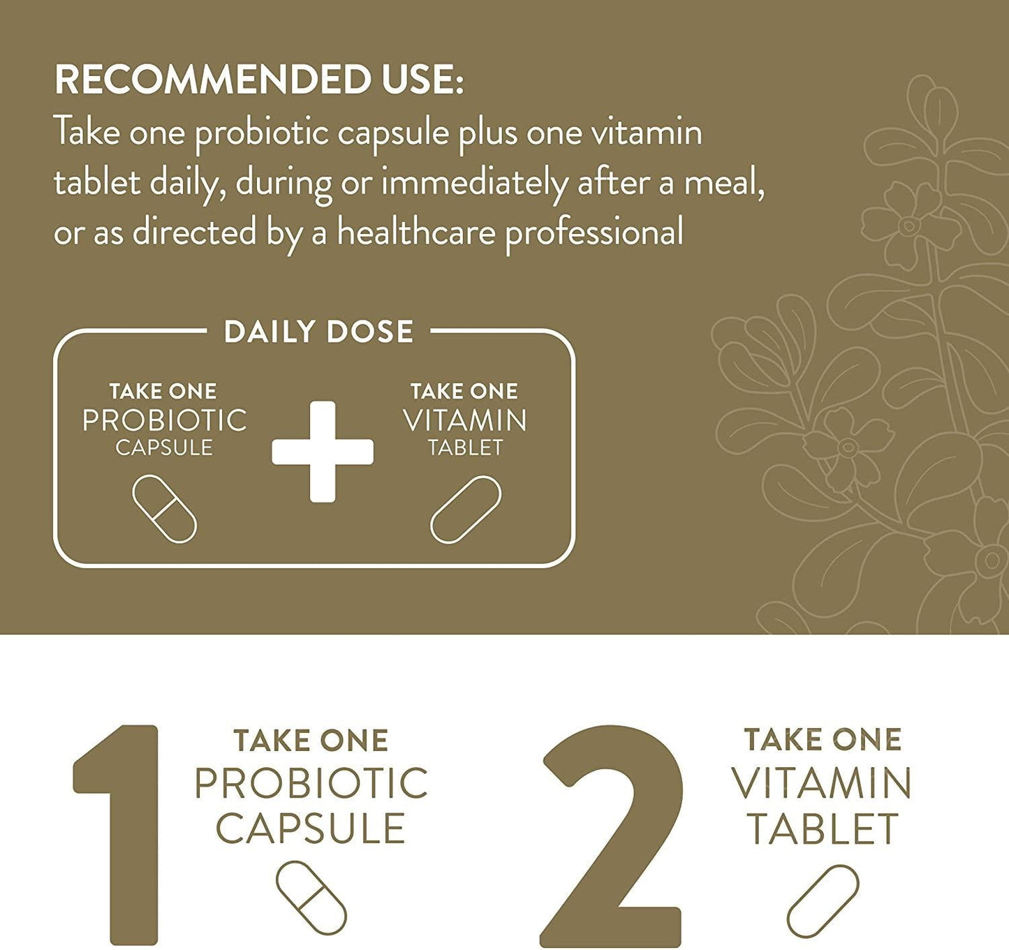 Brain Health Probiotics 3 Billion CFU |Probiotics for Women, Probiotics for Men and Adults, Alleviate Mental Stress, Supporting Cognitive Function, Natural | Shelf Stable | 30 Servings