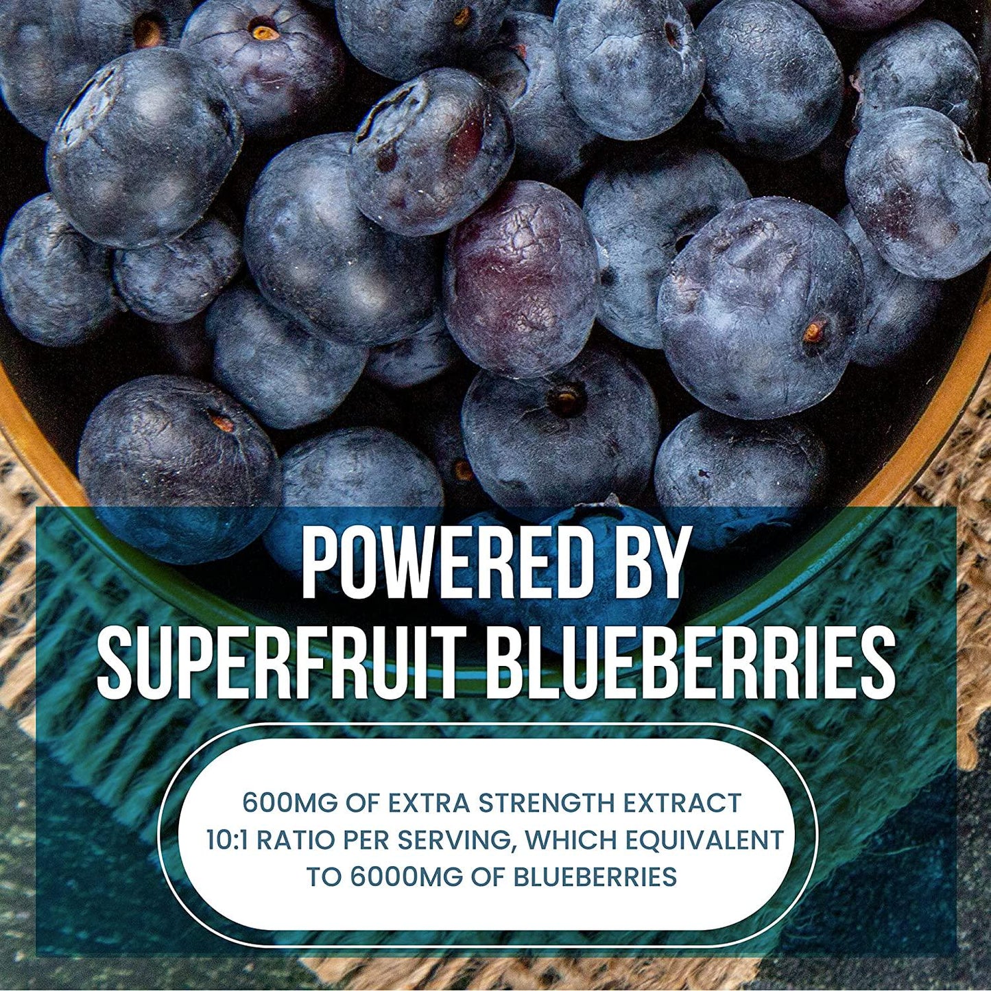 Brain Memory Supplement Nootropic Booster with Citicoline (CDP Choline), Bacopa Monnieri and Blueberry Extract to Support Focus, Memory, Energy and Brain Performance, Made in USA, 60 Capsules