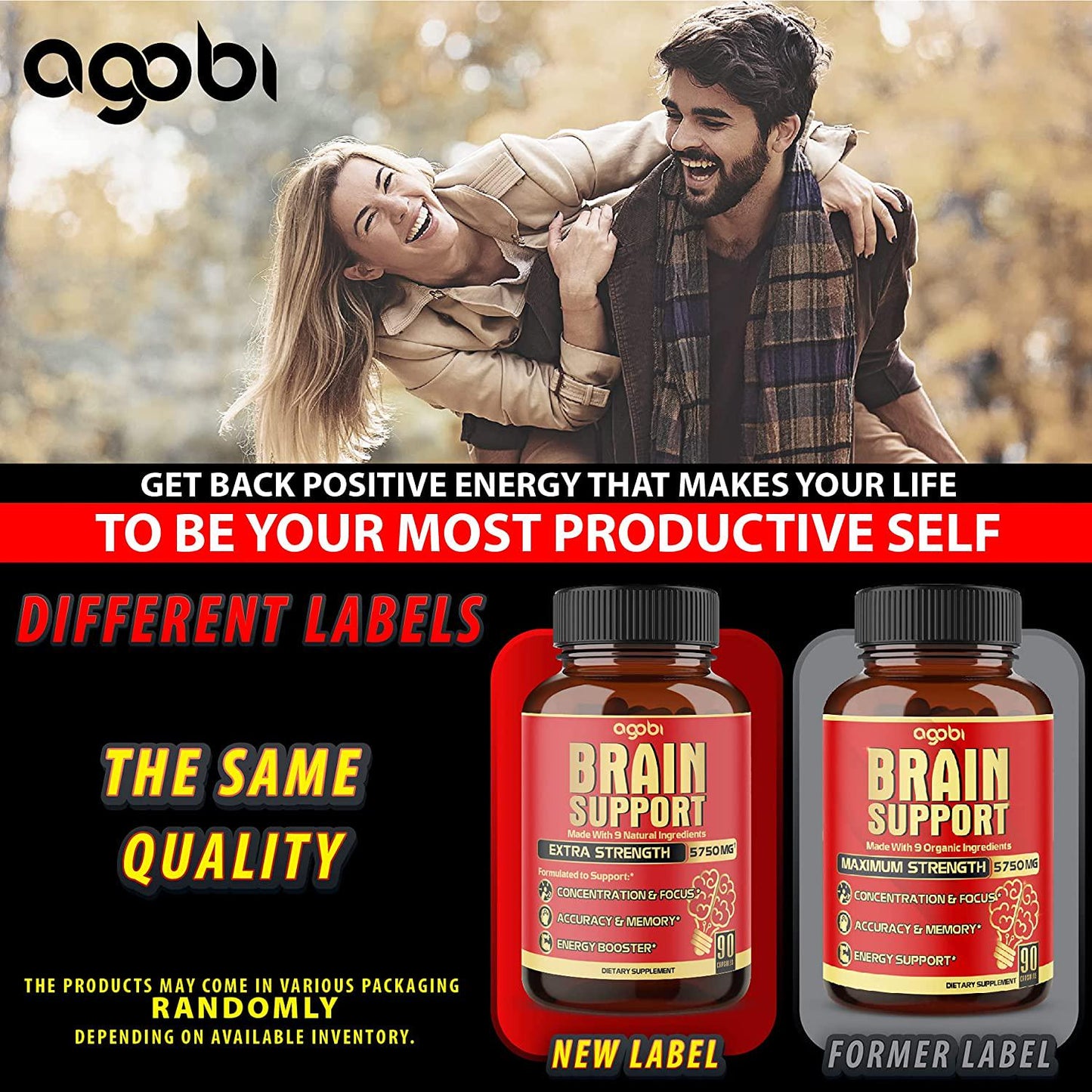 Brain Support, Helps Memory and Focus, Accuracy and Concentration, Energy Support. Highest Potency with Ashwagandha, Gotu Kola, Rhodiola Rosea.*