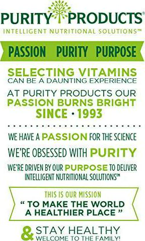 Brain Vitality-GPC Super Formula by Purity Products - Acetyl L-Carnitine HCI + Alpha GPC + Phosphatidlyserine - Supports Normal Concentration and Mental Clarity - 120 Caps