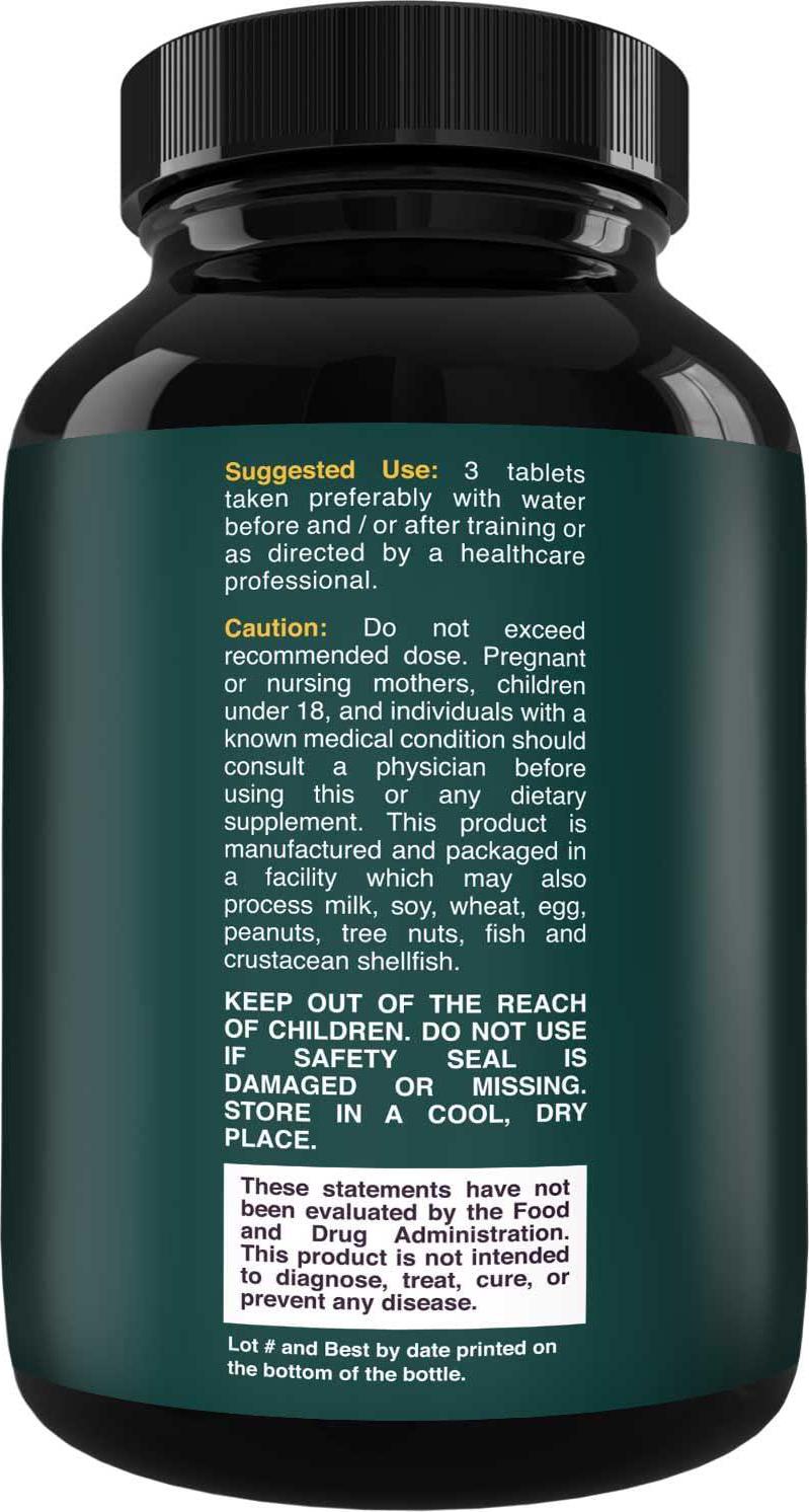 Branch Chain Amino Acids Supplement - Vegan BCAA Capsules Post Workout Muscle Recovery and Muscle Growth Support - Branched Chain Amino Acids Supplement for Men and Womens Workout Recovery 60 Count