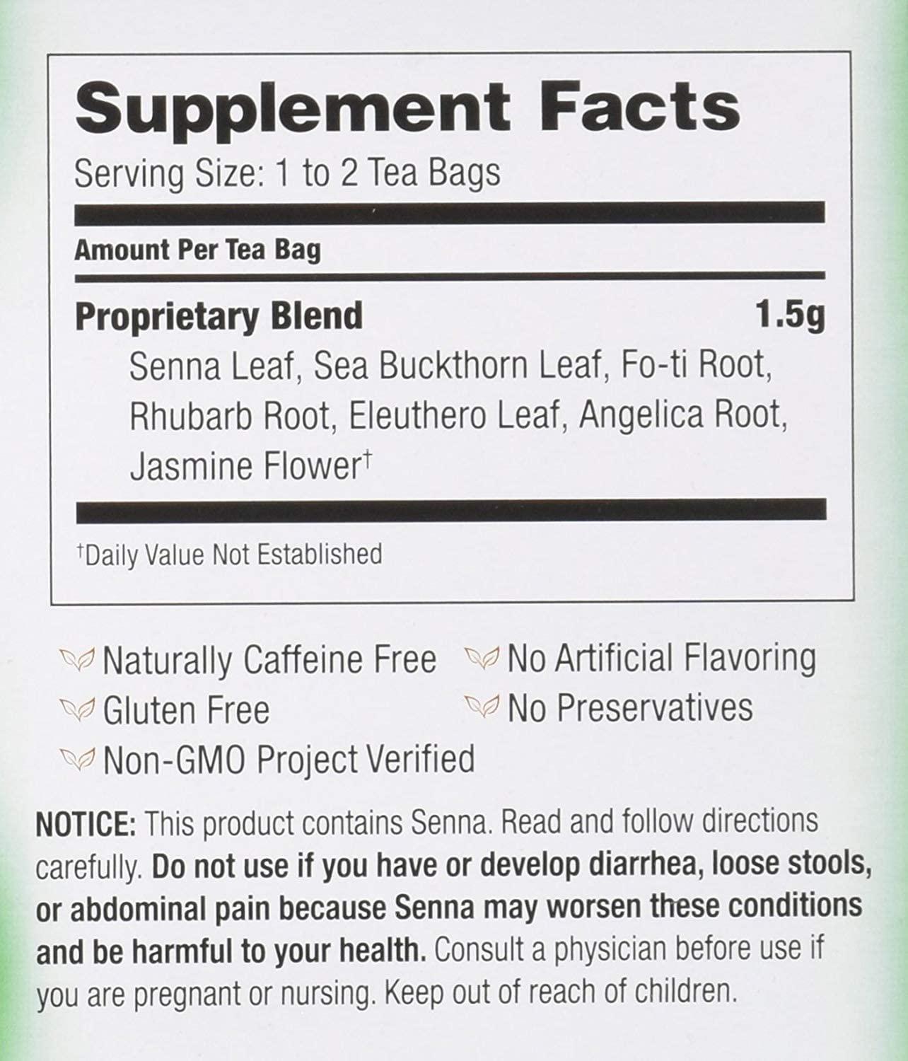 Bravo Teas Colon Cleansing, 20 Tea Bags 2 Pack