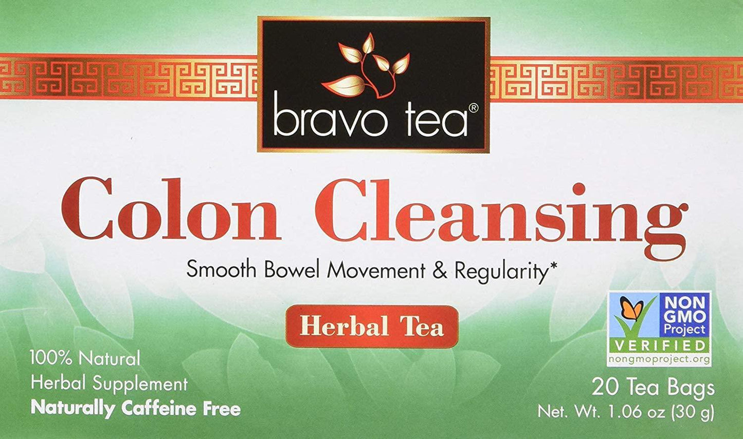 Bravo Teas Colon Cleansing, 20 Tea Bags 2 Pack