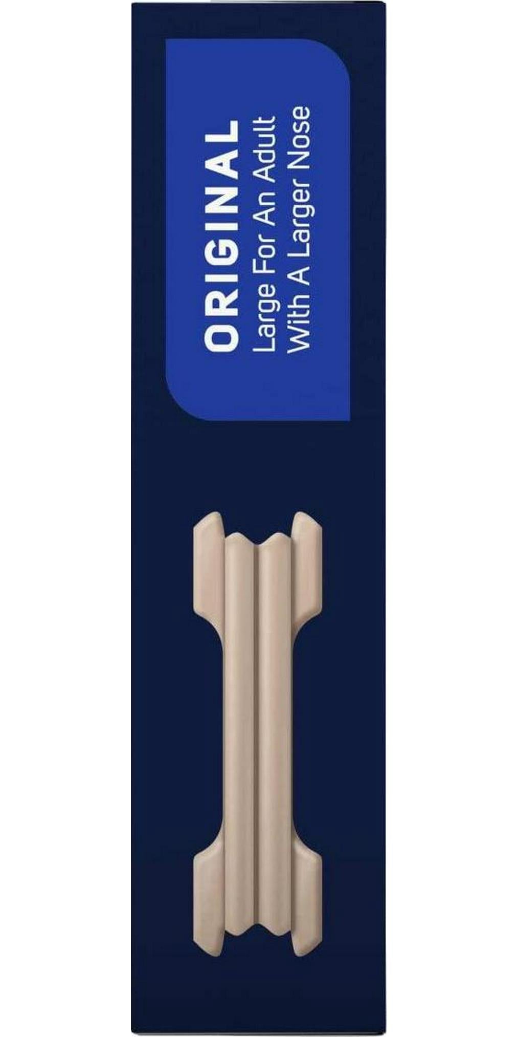 Breathe Right Original Nose Strips to Reduce Snoring and Relieve Nose Congestion, Tan, 30 Count (Packaging May Vary)