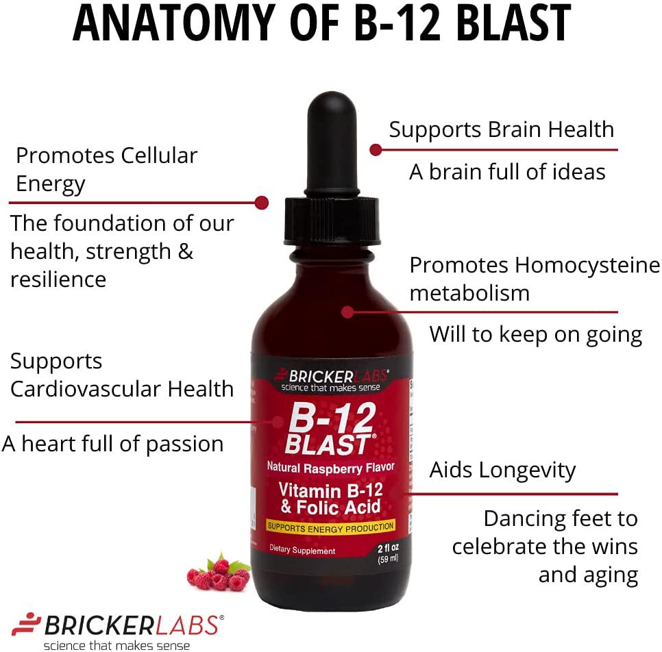 Bricker Labs B12 Blast 1,000 mcg