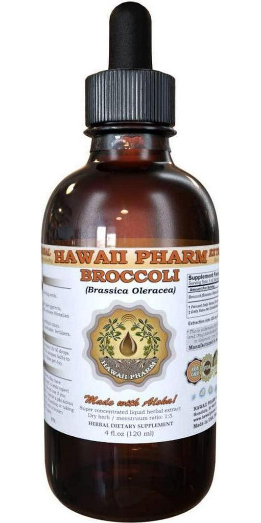 Broccoli Liquid Extract, Organic Broccoli (Brassica Oleracea) Sprouting Seed Tincture Herbal Supplement 2 oz