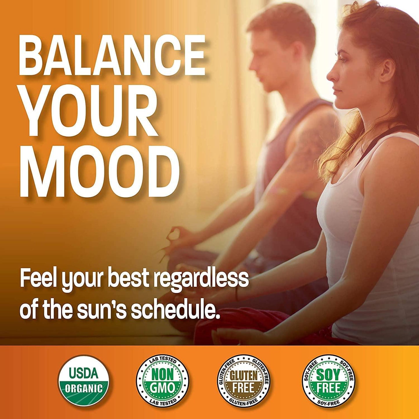 Bronson Vitamin D3 2000 IU Certified Organic Vitamin D, Non-GMO, USDA Certified, 90 Tablets