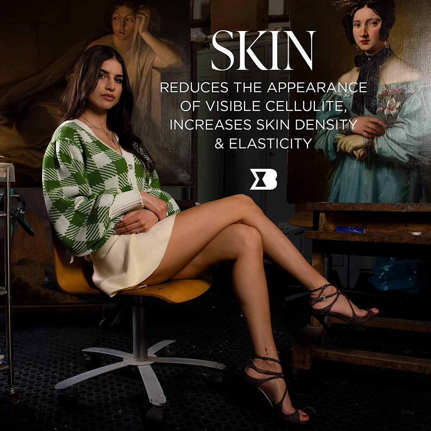 Bruno MD Royal Collagen Peptides - Beauty from Within, Clinically Proven, Dietary Supplement, Improves Skin and The Look of Hair, Nails and Cellulite,Blended with Vitamin C (Strawberry Acai)