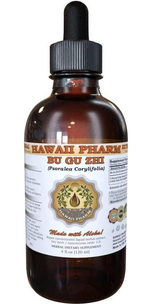 Bu Gu Zhi Liquid Extract, Bu Gu Zhi, Psoralea (Psoralea Corylifolia) Fruit Tincture Supplement 2 oz