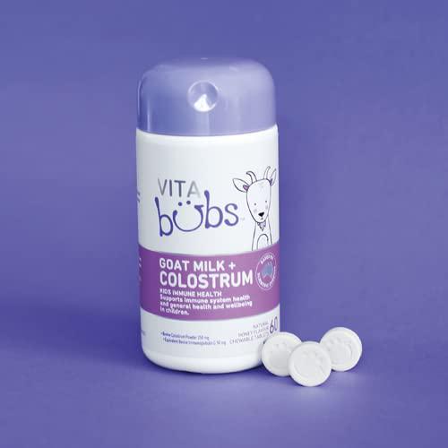 Bubs Vita Bubs Goat Milk + Colostrum, 60 Tablets,
