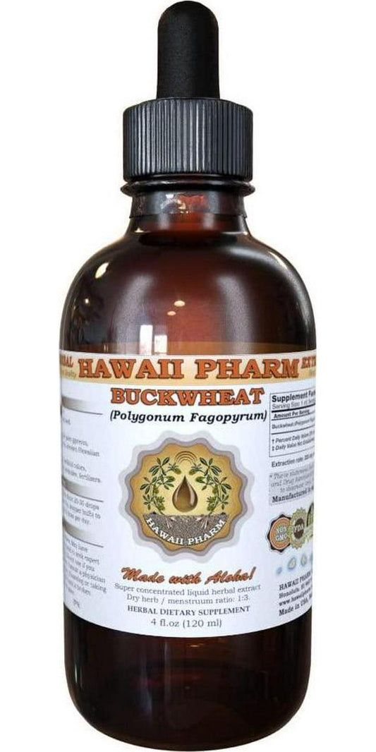 Buckwheat Liquid Extract, Buckwheat (Fagopyrum Esculentum) Sprouting Seeds Powder Tincture Supplement 2 oz