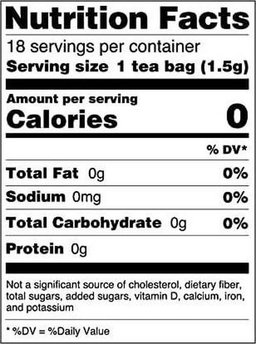 Buddha Teas Organic European Peppermint Tea - OU Kosher, USDA Organic, CCOF Organic, 18 Bleach-Free Tea Bags