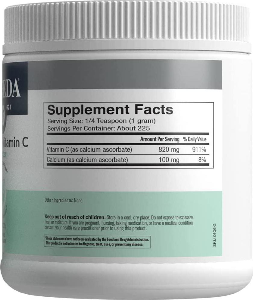 Buffered Vitamin C Powder - 8 Ounces